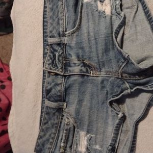American eagle jean shorts
